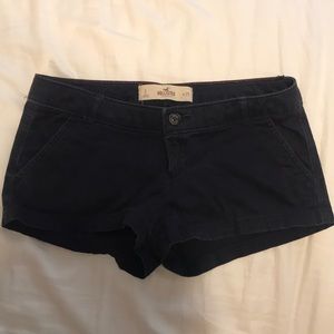 Hollister Navy Blue Shorts